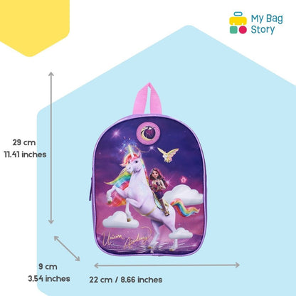 Mybagstory - Sac à Dos Enfant Unicorn Academy - Violet
