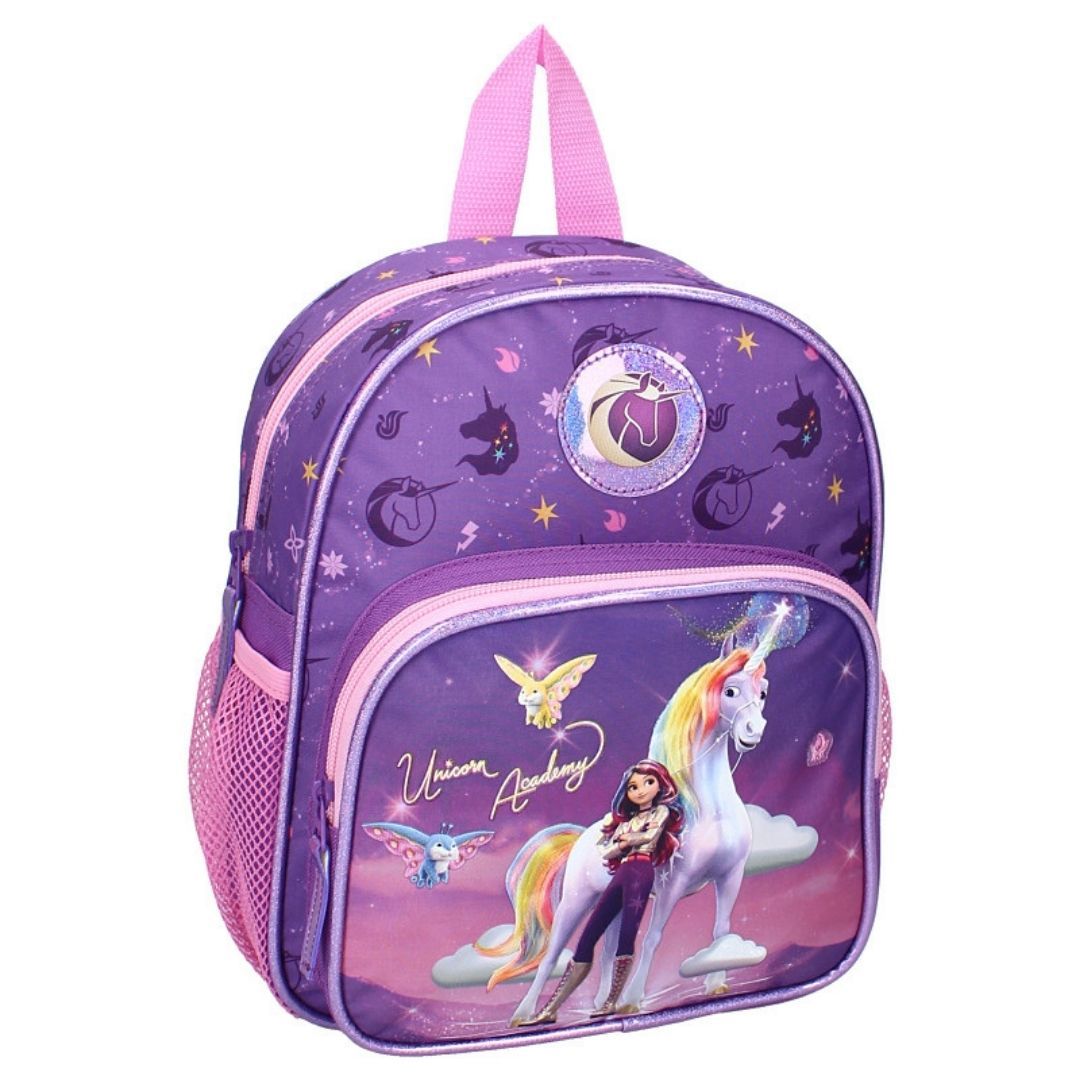 Mybagstory - Sac à Dos Unicorn Academy Violet - 29 cm