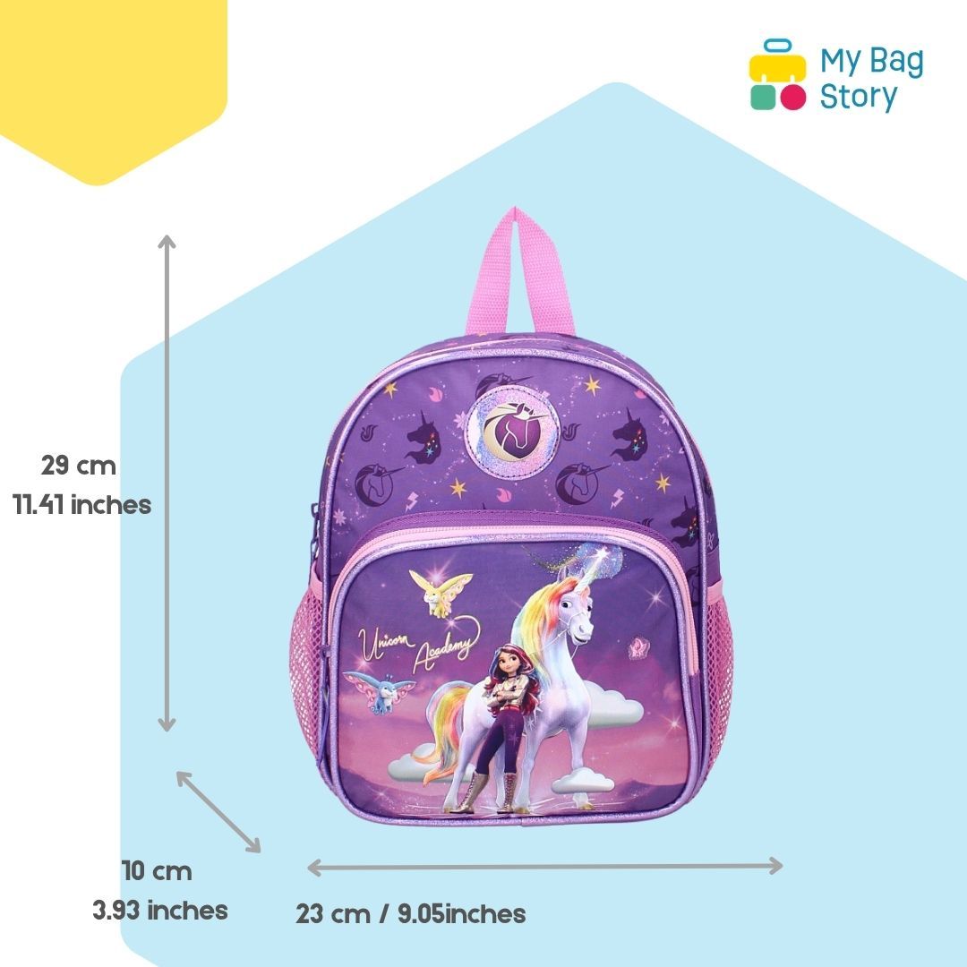 Mybagstory - Sac à Dos Unicorn Academy Violet - 29 cm