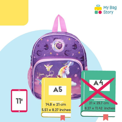 Mybagstory - Sac à Dos Unicorn Academy Violet - 29 cm