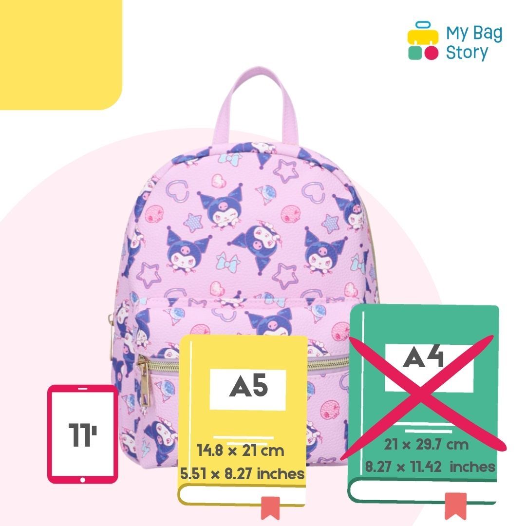 Mybagstory - Sac à Dos Kuromi - 27 cm