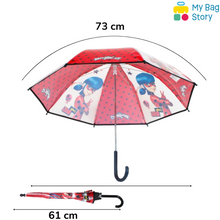 Mybagstory - Parapluie Miraculous Rouge à pois