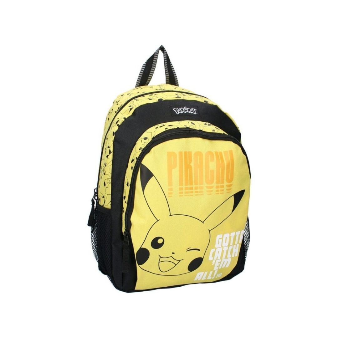 Mybagstory - Sac à Dos Pokémon Pikachu Jaune - 35 cm