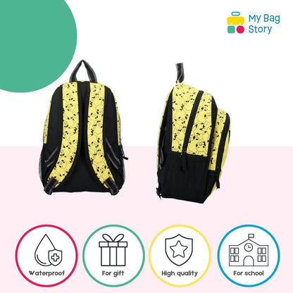 Mybagstory - Sac à Dos Pokémon Pikachu Jaune - 35 cm