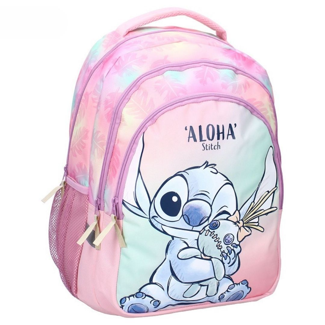 mybagstory - Sac à Dos Stitch Disney - Rose - 44 cm