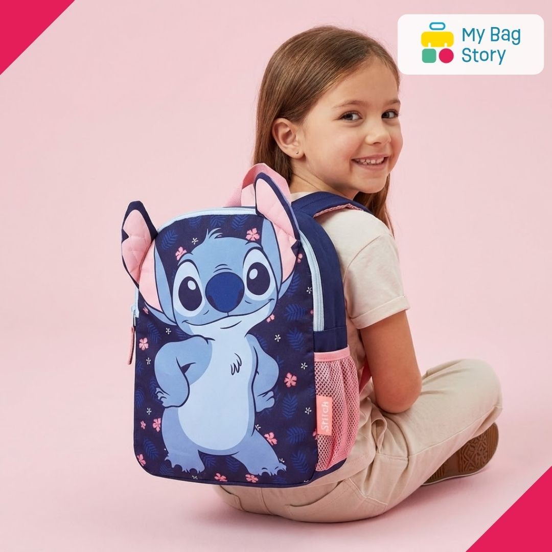 mybagstory - Sac à Dos Stitch 3D Bleu - 32 cm