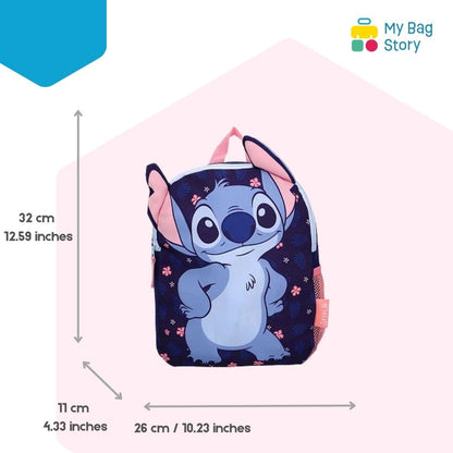 mybagstory - Sac à Dos Stitch 3D Bleu - 32 cm