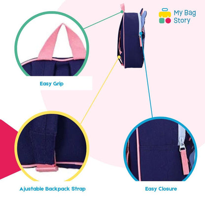 mybagstory - Sac à Dos Stitch 3D Bleu - 32 cm