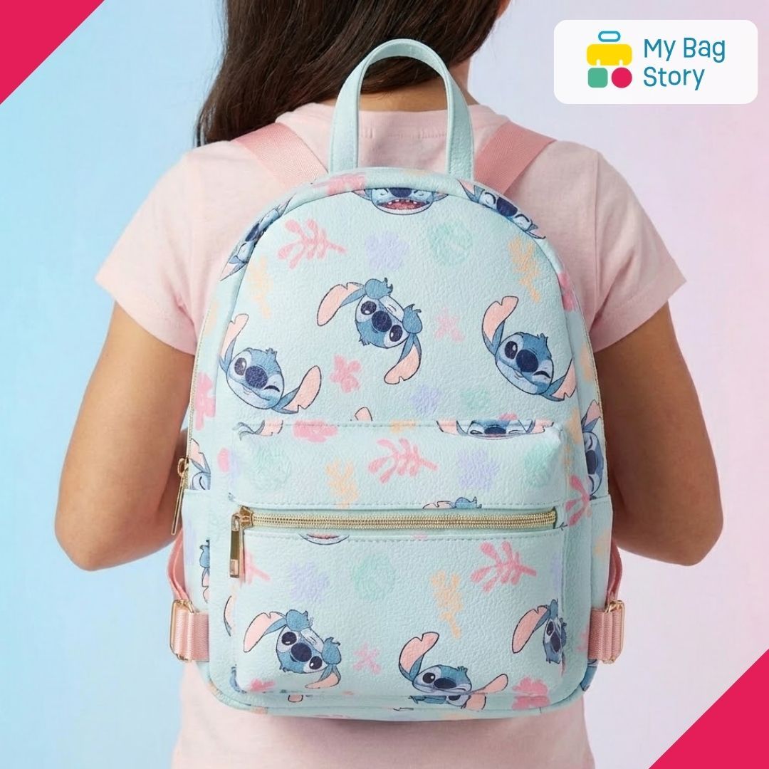Mybagstory - Sac à Dos Stitch Bleu - 27 cm
