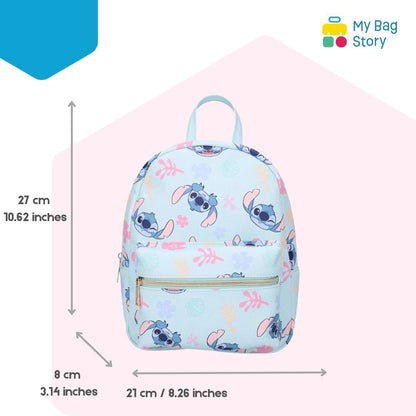 Mybagstory - Sac à Dos Stitch Bleu - 27 cm