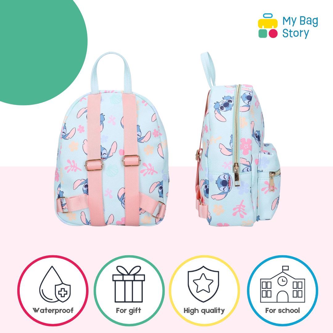Mybagstory - Sac à Dos Stitch Bleu - 27 cm