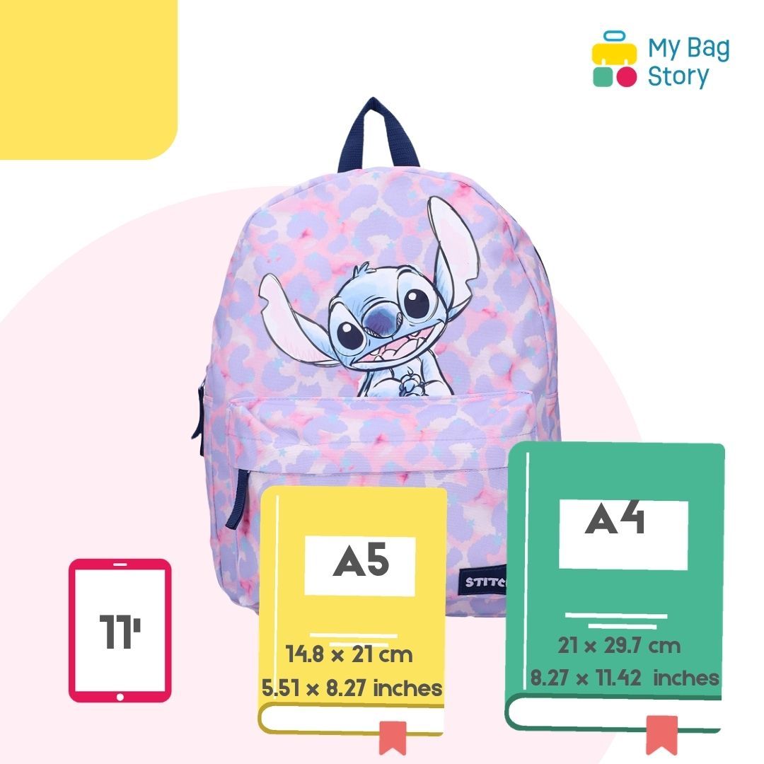 mybagstory - Sac à Dos Stitch Violet - 39 cm