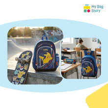 mybagstory - Sac à Dos Pokémon Bleu - 37 cm