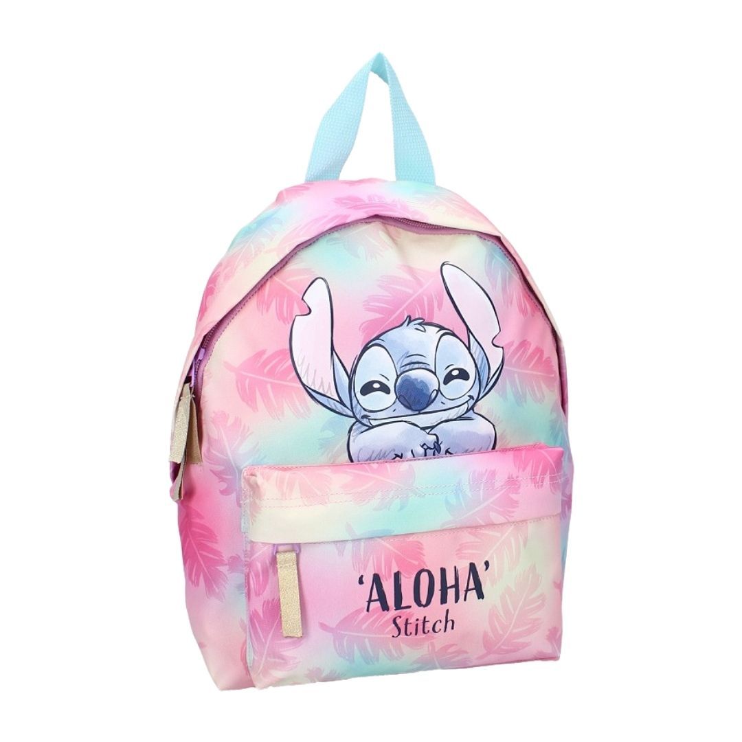 Mybagstory - Sac à dos Stitch Rose et Bleu - 31 cm