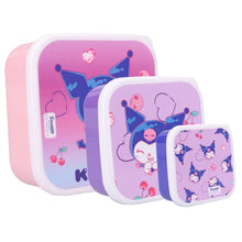 My Sweety Pop - Set de 3 Boîtes à Goûter Kuromi pour Enfants