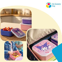 My Sweety Pop - Set de 3 Boîtes à Goûter Kuromi pour Enfants