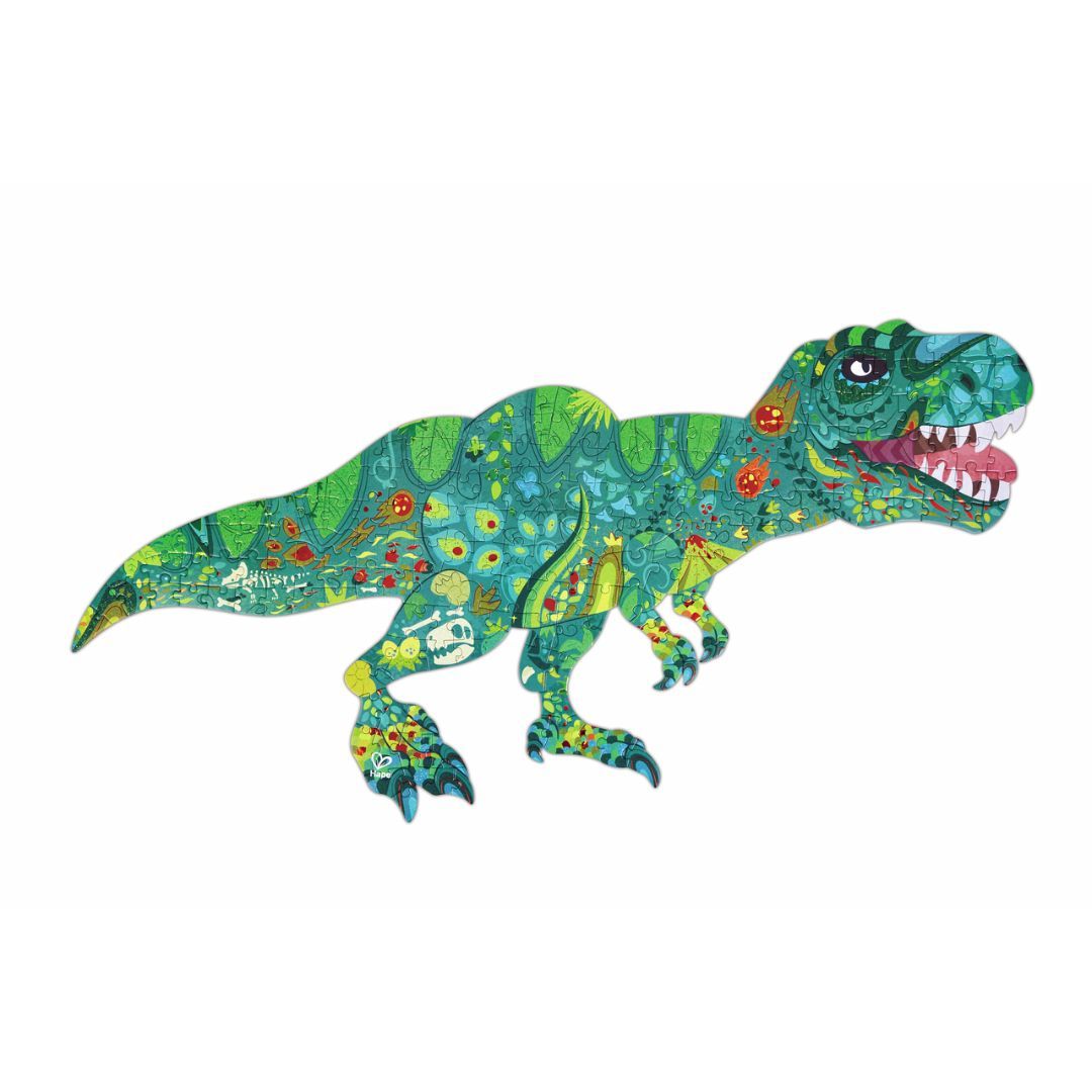 Hape - Puzzle géant dinosaures (200 pcs)