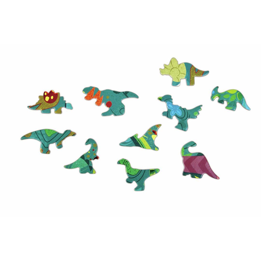 Hape - Puzzle géant dinosaures (200 pcs)