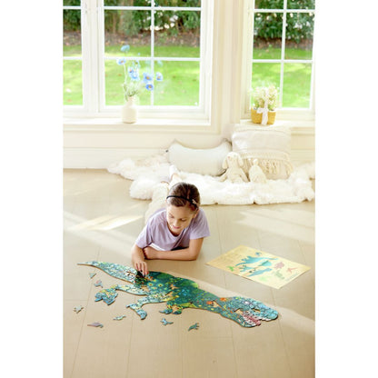 Hape - Puzzle géant dinosaures (200 pcs)