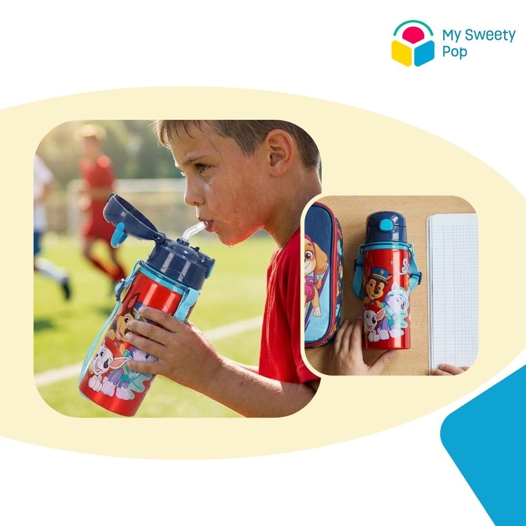 My Sweety Pop - Gourde Pat’ Patrouille 600 ml en aluminium