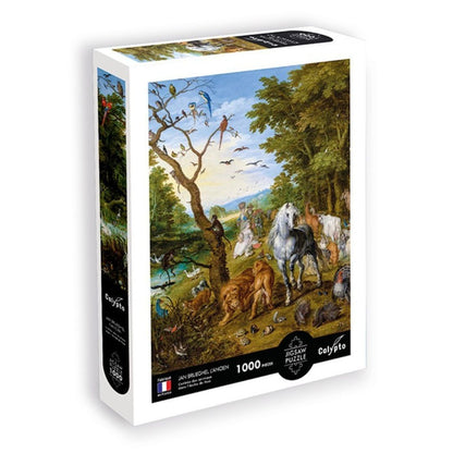 Sentosphère - PUZZLE 1000 P - L'entrée des animaux dans l'Arche de Noé - Jan Brueghel l'Ancien