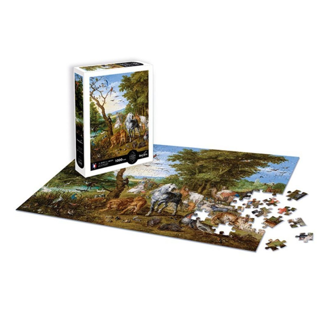 Sentosphère - PUZZLE 1000 P - L'entrée des animaux dans l'Arche de Noé - Jan Brueghel l'Ancien