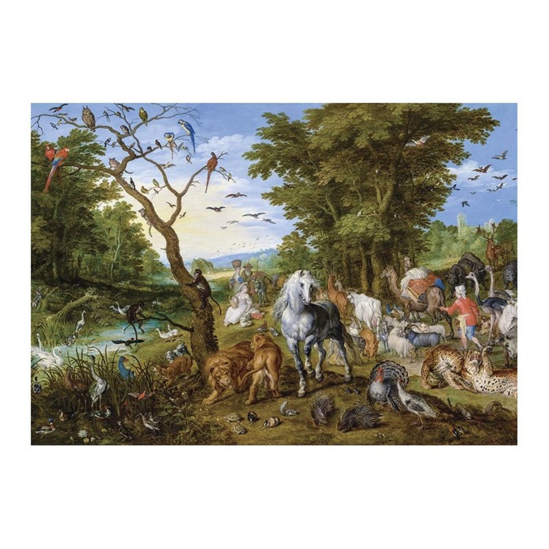 Sentosphère - PUZZLE 1000 P - L'entrée des animaux dans l'Arche de Noé - Jan Brueghel l'Ancien