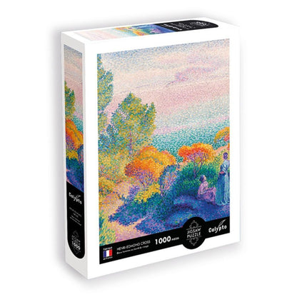 Sentosphère - PUZZLE 1000 P - Deux femmes au bord du rivage - Henri-Edmond Cross