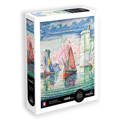 Sentosphère - PUZZLE 1000 P - Entrée du port de La Rochelle - Paul Signac