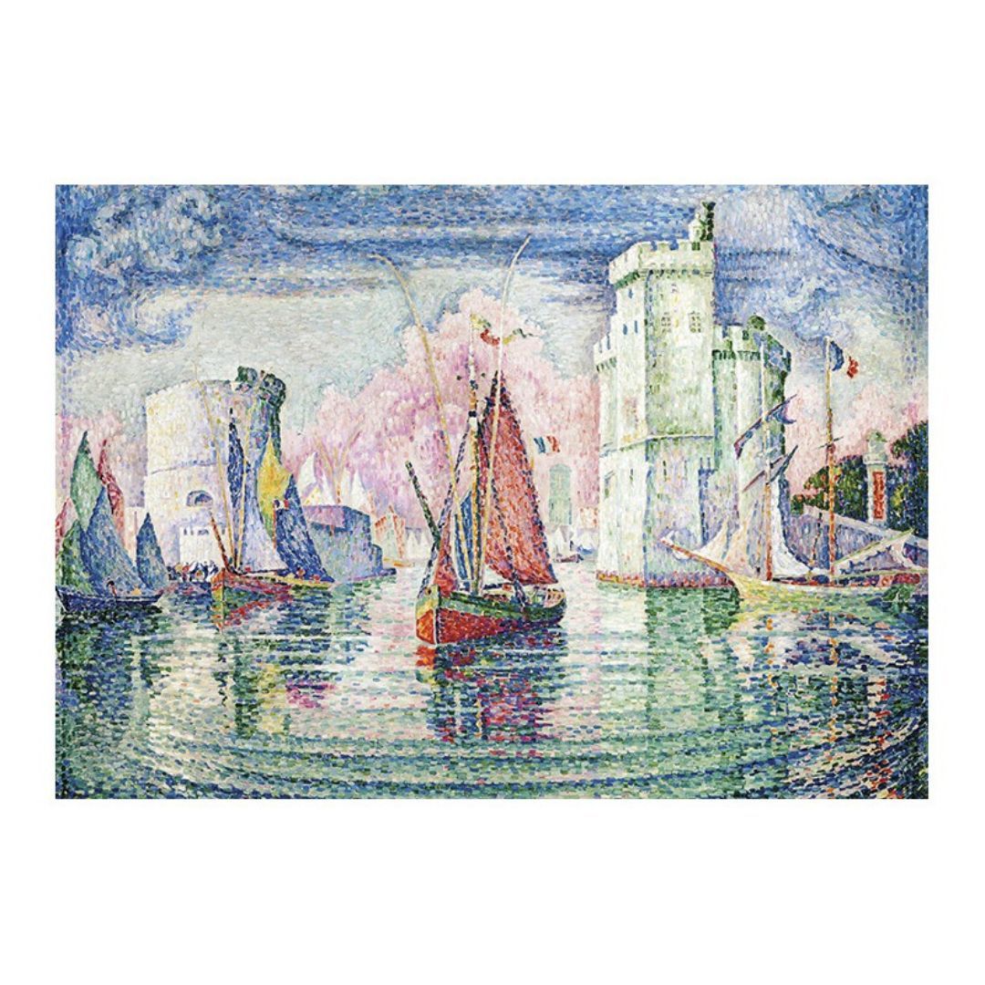 Sentosphère - PUZZLE 1000 P - Entrée du port de La Rochelle - Paul Signac