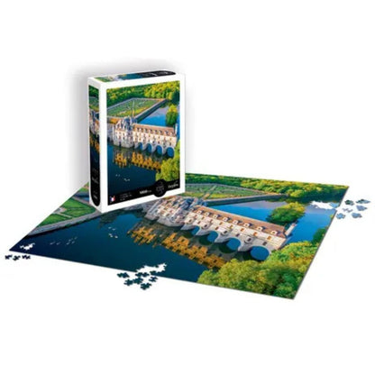 Sentosphère - Puzzle 1000 pièces - Paysage - Château de Chenonceau - Touraine
