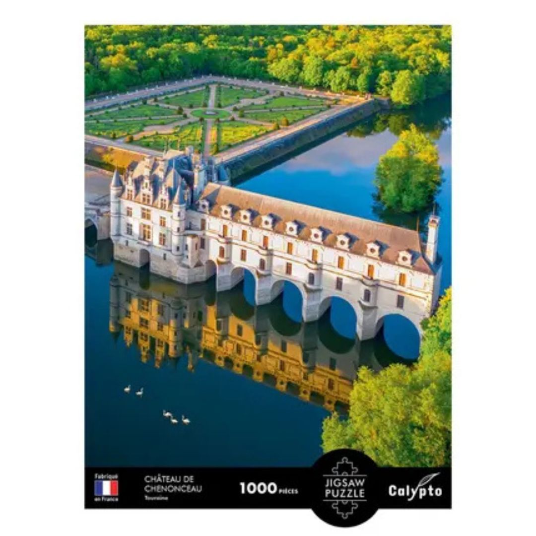 Sentosphère - Puzzle 1000 pièces - Paysage - Château de Chenonceau - Touraine