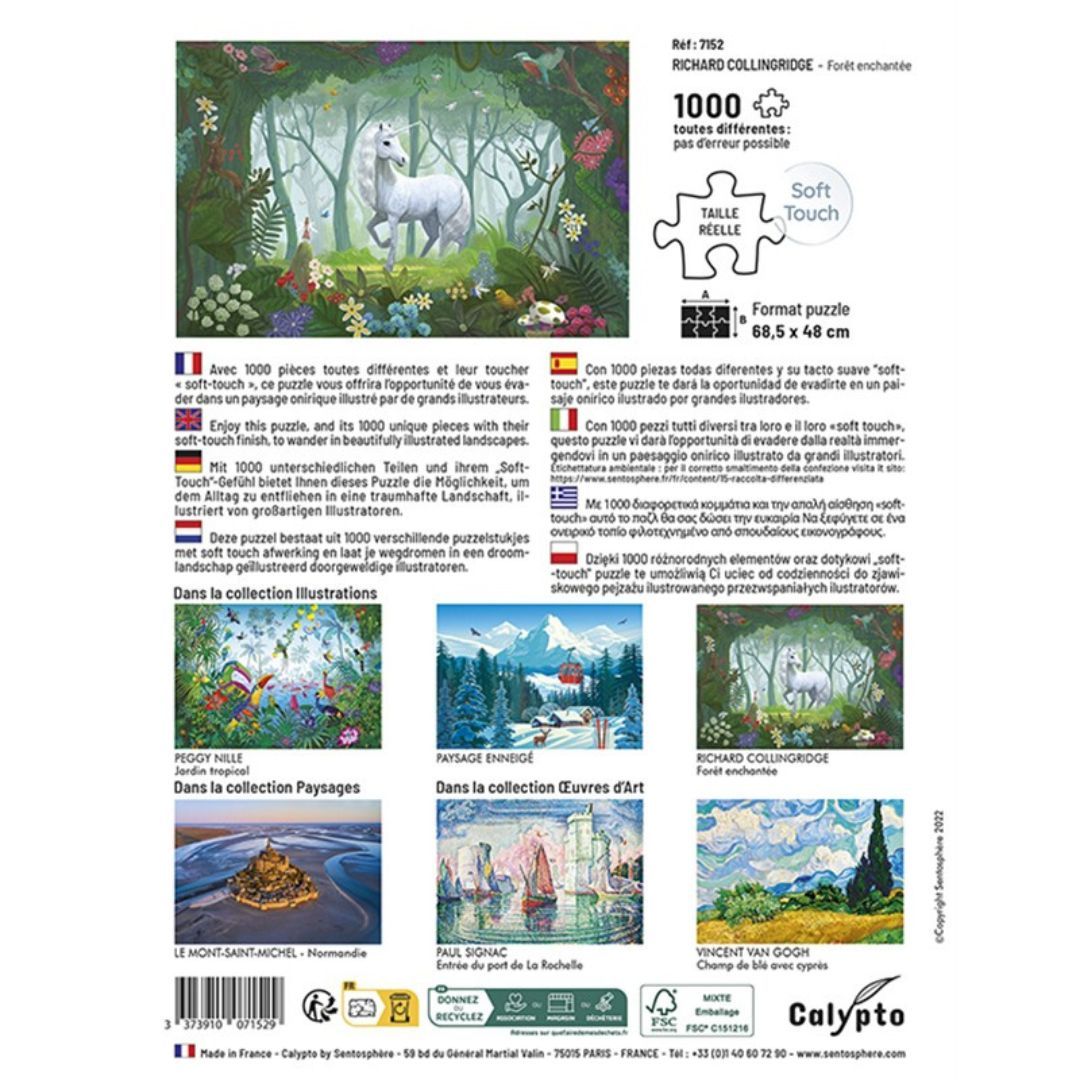 Sentosphère - PUZZLE 1000 P - Forêt enchantée - Richard Co+llingridge