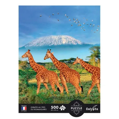Sentosphère - PUZZLE 500 P XL - Girafes