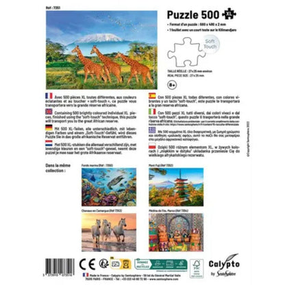 Sentosphère - PUZZLE 500 P XL - Girafes