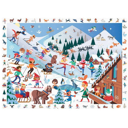 Sentosphère - PUZZLE 100 P - Sports d'Hiver