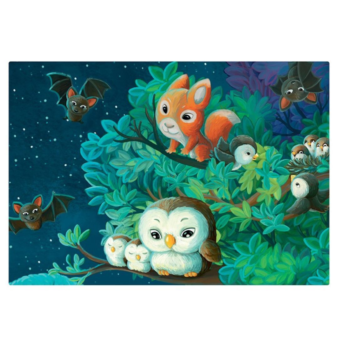 Sentosphère - PUZZLE 2*24 P - Au Clair de Lune