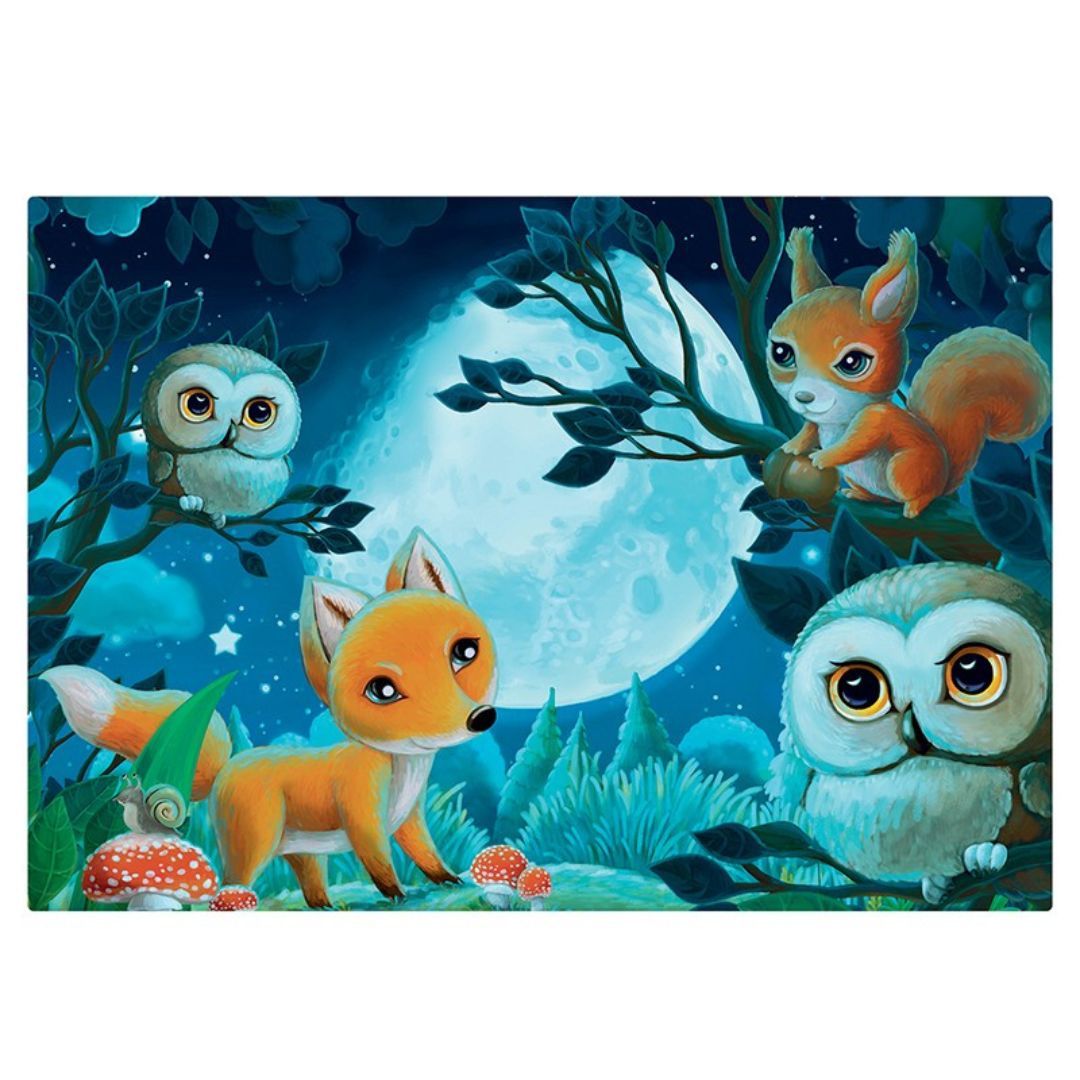 Sentosphère - PUZZLE 2*24 P - Au Clair de Lune