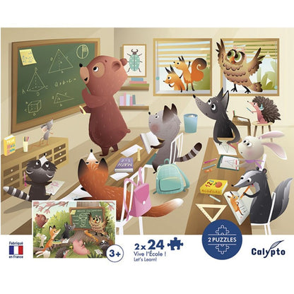 Sentosphère - PUZZLE 2*24 P - Vive l'École