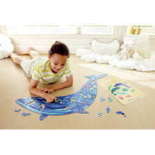 Hape - Puzzle géant baleine (200 pcs)