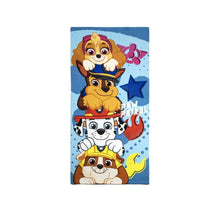 My Sweety Pop - Serviette de plage enfant Pat' Patrouille en microfibre bleu