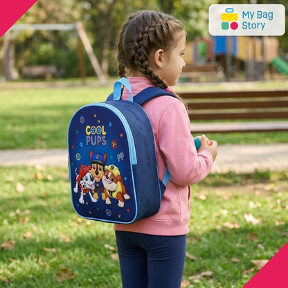 Mybagstory - Sac à dos 3D Pat' Patrouille Bleu - 32 cm
