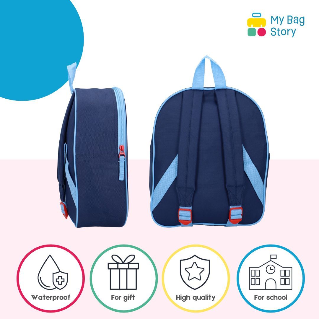 Mybagstory - Sac à dos 3D Pat' Patrouille Bleu - 32 cm