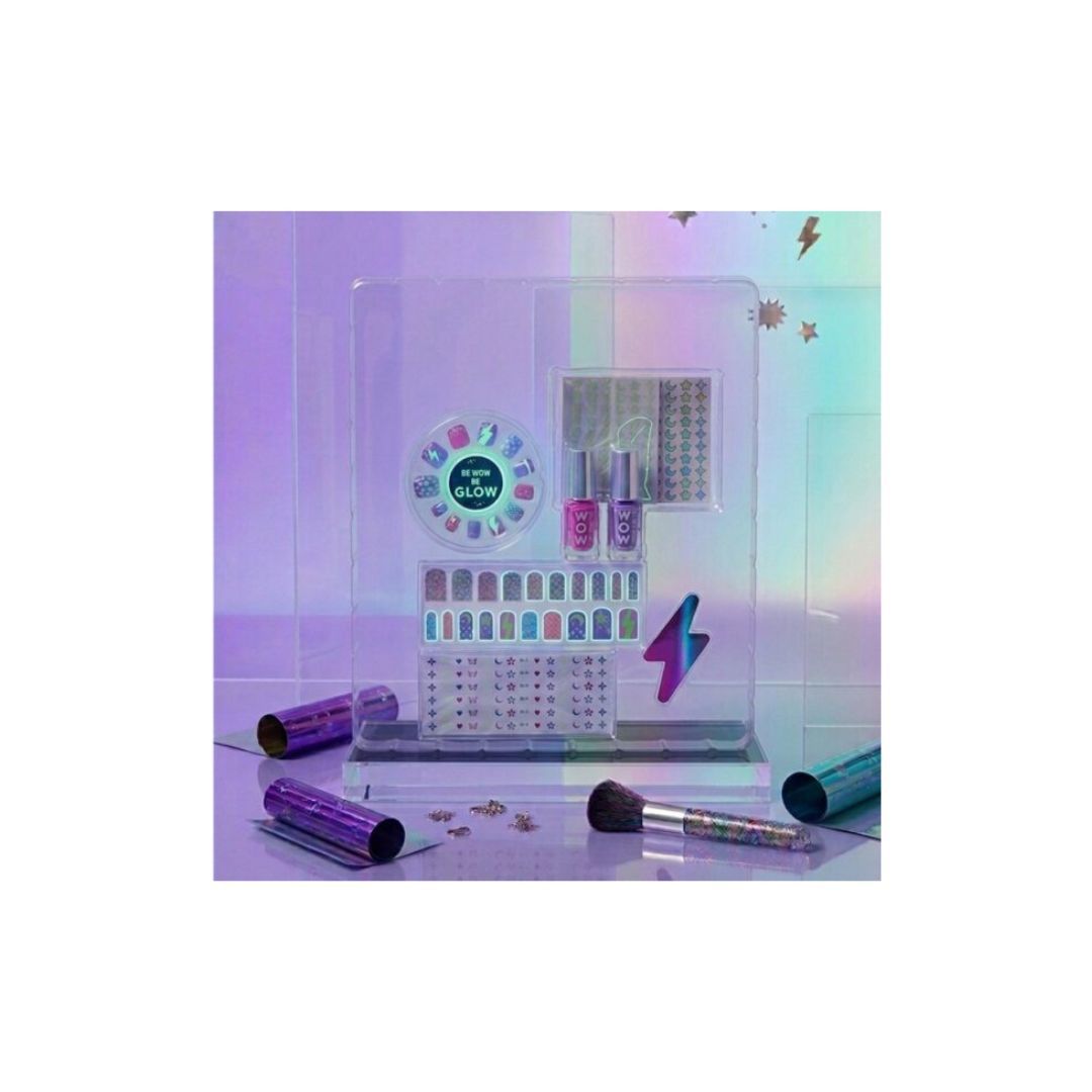 WOW Generation - Set de manucure avec ongles fluorescents pour fille