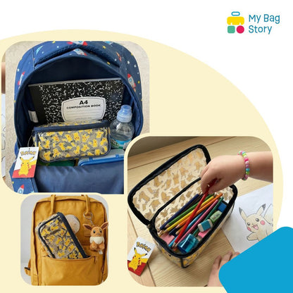 Mybagstory - Trousse Pokémon Transparente - 22 cm