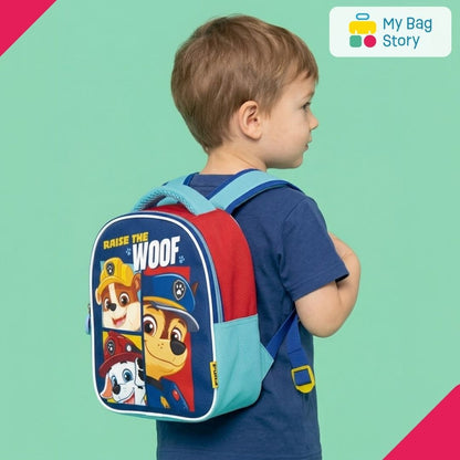 Mybagstory - Sac à dos Pat' Patrouille - Rouge Bleu - 24 cm