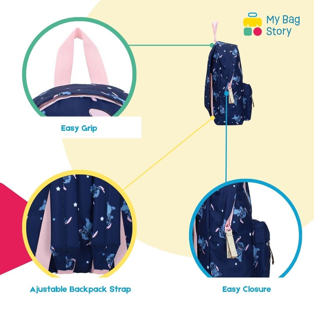 Mybagstory - Sac à dos Stitch Bleu - 31 cm