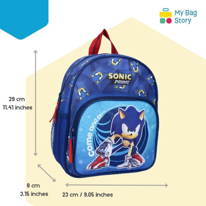 Mybagstory - Sac à dos Sonic Bleu - 29 cm