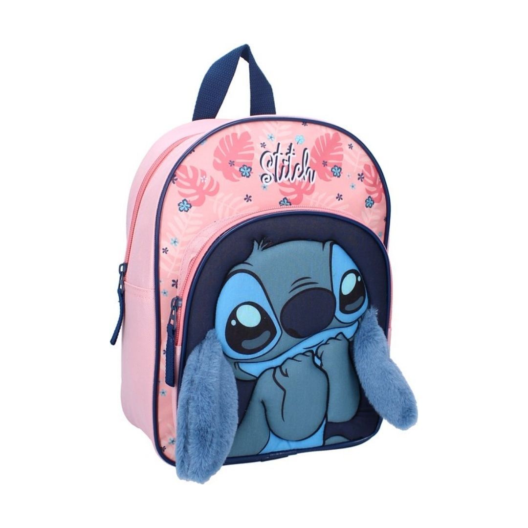 Mybagstory - Sac à dos Stitch Rose oreille douce - 31 cm