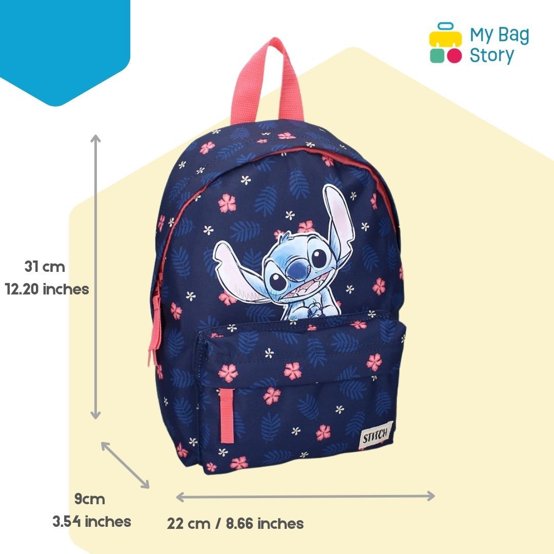 Mybagstory - Sac à dos Stitch Bleu - 31 cm